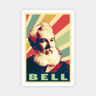 Alexander Graham Bell Vintage Colors Magnet