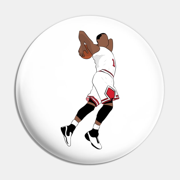 Derrick Rose Pin by SickSticksCo