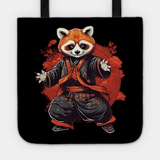 Kung Fu Master Red Panda Tote