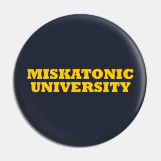 Miskatonic University Pin