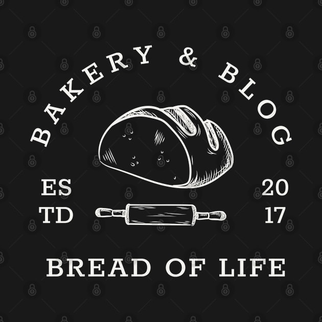 Bread of Life Bakery & Blog | White Logo by Bread of Life Bakery & Blog