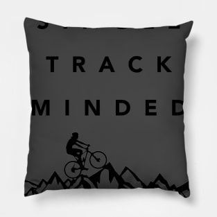 Single Track Minded Pillow