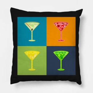 Martinis Pattern | Pop Art Pillow