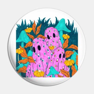 Fright Club - Botanical Ghosts Pin