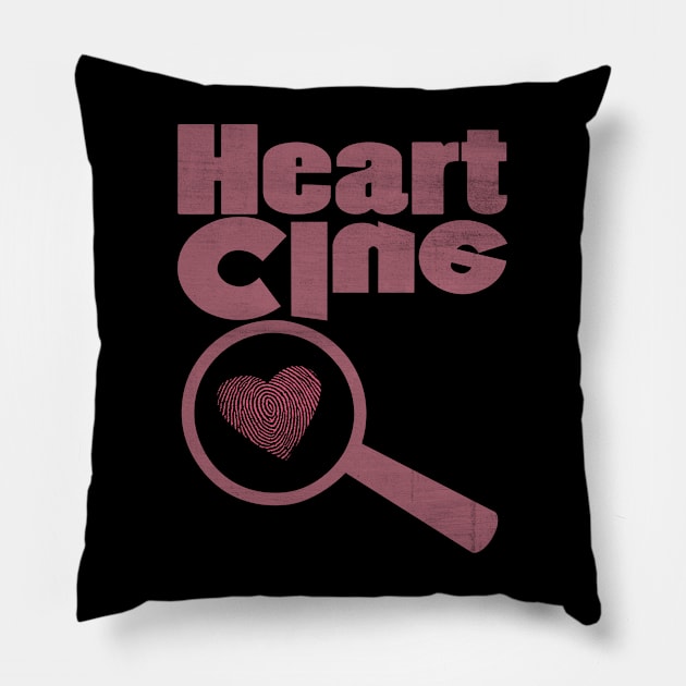 heart clue Pillow by ScaryMusic SM