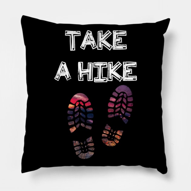 Take A Hike Pillow by dashawncannonuzf