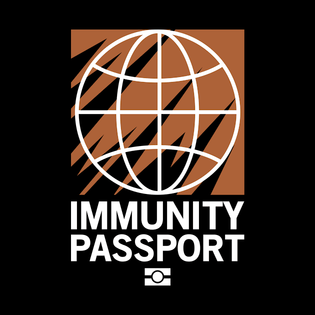 Immunity Passport Certificate Immune Virus by QQdesigns