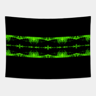 Mutant Alien X-Ray Pattern Phone Case; Toxic Green Tapestry