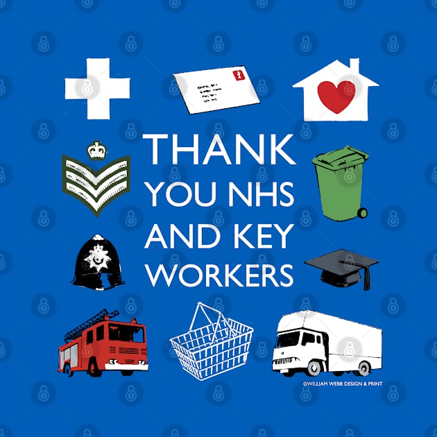 Thank You NHS & Key Workers by WonderWebb