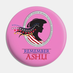 Female Patriot Pin