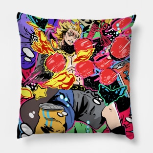 PRIMEDOJO's "BACK PLUS ONE" Steve Fox Pillow