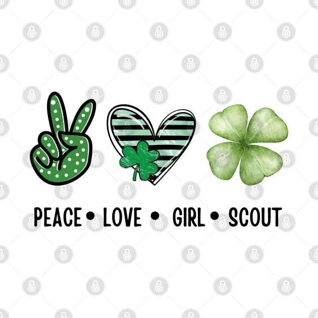 Peace Love Cookie Scout For Girls Bakery Cookie Season by Adam4you