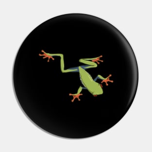 Red-eyed Tree Frog Pin