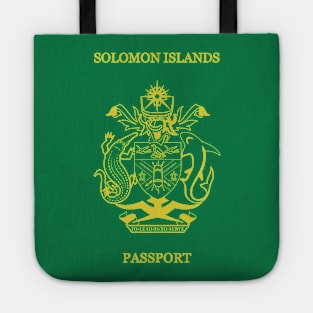 Solomon islands passport Tote