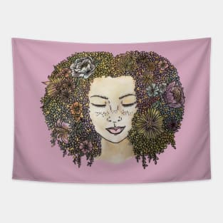 Flower Girl Tapestry