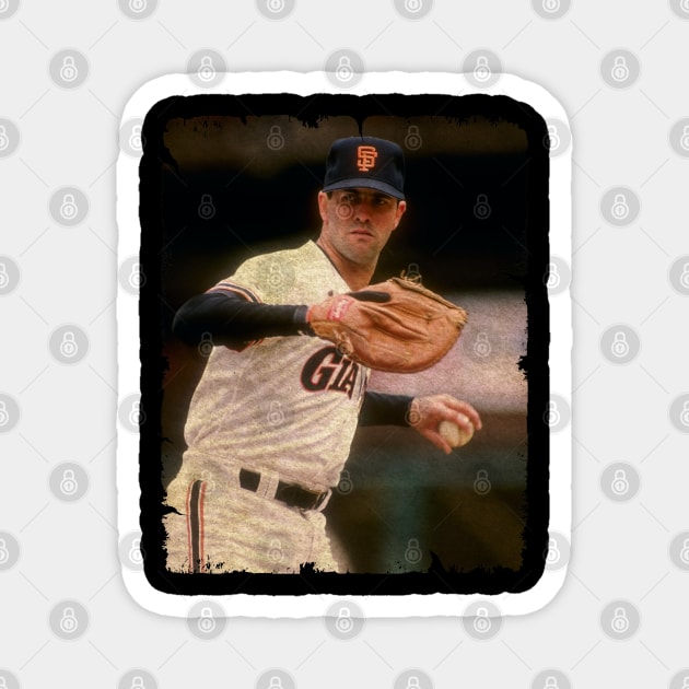 Will Clark in San Francisco Giants, 1993 Magnet by PESTA PORA