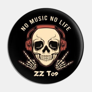 No music no life zz top Pin