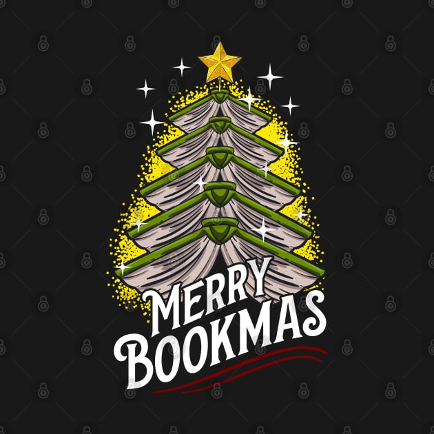 Merry Bookmas. Ugly Christmas Tree. by KsuAnn