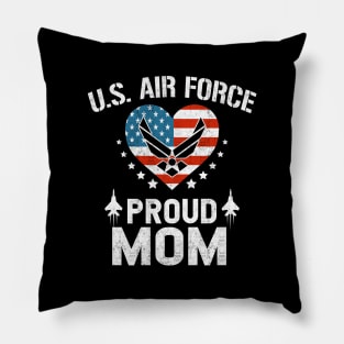 Proud Air Force Mom USAF Pillow