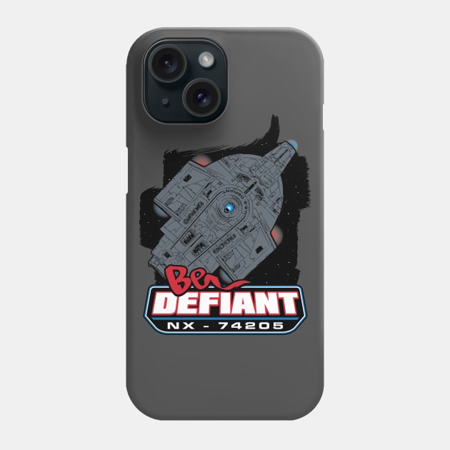 Be Defiant Phone Case by mikerozon