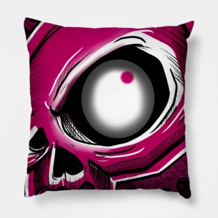 Pink skull Pillow