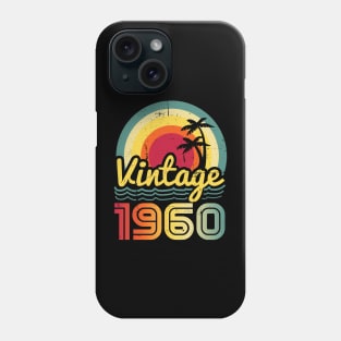 Vintage 1960 Made in 1960 63th birthday 63 years old Gift Phone Case