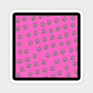 Paw Pattern Magnet