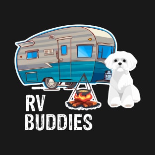 Westie Dog Rv Buddies Pet Lovers Funny Camping Camper T-Shirt