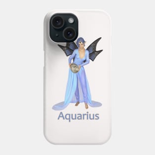 Aquarius woman girl fairy faerie elf water carrier Phone Case