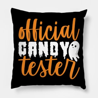 Official candy tester Pillow