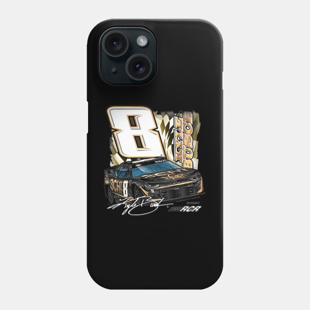 Kyle Busch Racing 3CHI Car Phone Case by art.Hamdan