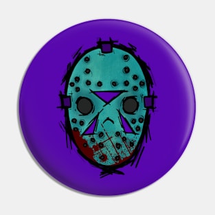 8-Bit Sketchy Mask Pin