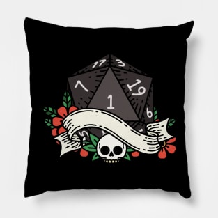 Role Playing Gamer Tabletop RPG Pillow