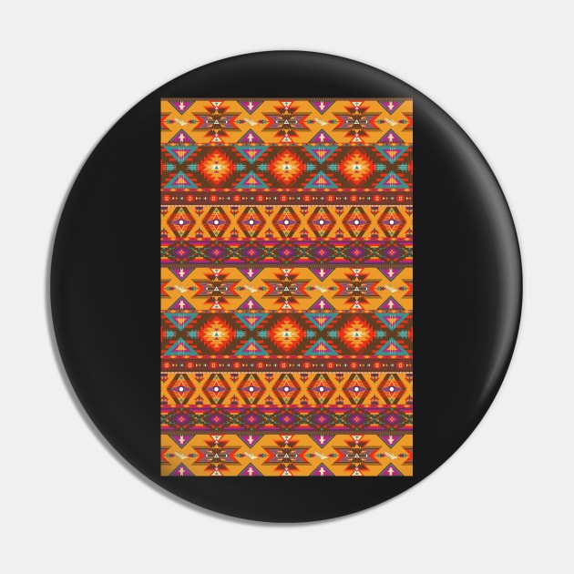 Beautiful Native Print Pin by TheLaundryLady