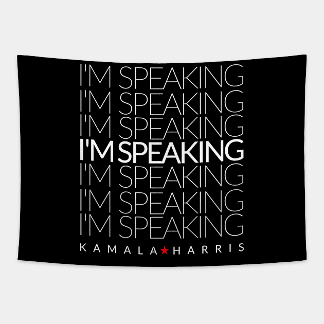 kamala harris im speaking Tapestry by MURCPOSE