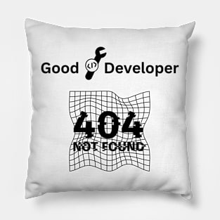 Good Developer 404 Not Found Pillow