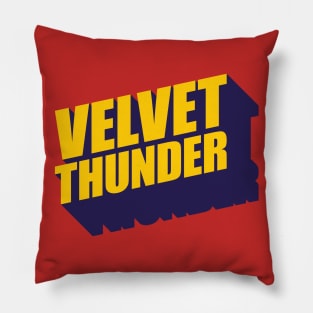 Velvet Thunder Pillow