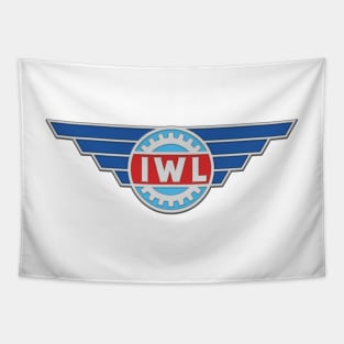 IWL Roller Logo (Silver) Tapestry