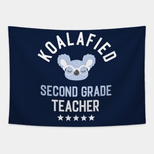 Koalafied Second Grade Teacher - Funny Gift Idea for Second Grade Teachers Tapestry