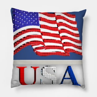 USA T-Shirts and More Pillow