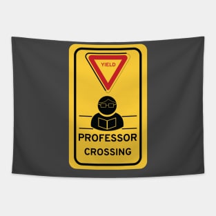 Professor Crossing Tapestry