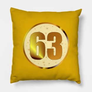 60 s retro vintage Golden Years Pillow