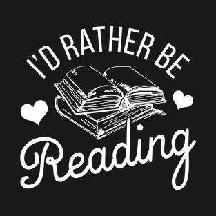 Bookworm Librarian Reading T-Shirt