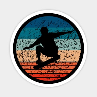 Skateboarding  Skateboarder Sunset Magnet