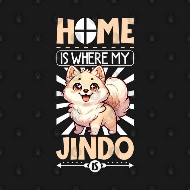 Home is with my Korean Jindo by Modern Medieval Design