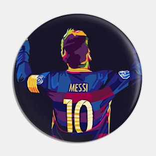 messi celebration Pin