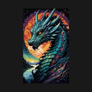 Psychedelic Dragon 2 T-Shirt