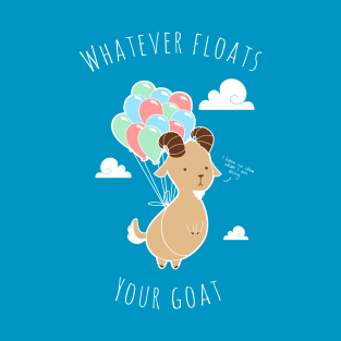 Floaty Goat. T-Shirt