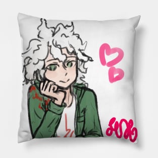 Nagito komaeda - danganronpa  2 Pillow