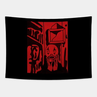 Red Dark Age Tapestry